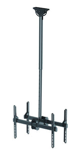 Add Vision AS94601LD back-to-back telescopic ceiling mount with white finish, designed for secure projector or display installation.