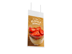 Hanging Double-Sided Window Display 43"