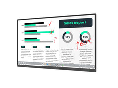 4K Slim Bezel Interactive Touch Displays 55"