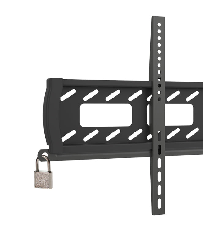 Add Vision AS2248F lockable landscape wall mount for large TVs up to 800x400 VESA, securely mounts on wall.