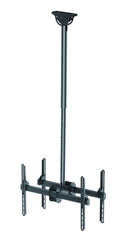 Add Vision AS94601LD back-to-back telescopic ceiling mount with white finish, designed for secure projector or display installation.