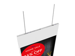 Hanging Double-Sided Window Display 43"