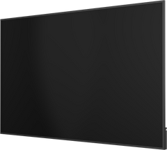 Legamaster Discover 3 Menu Screen by Add Vision, professional digital display with sleek black frame and touchscreen interface.