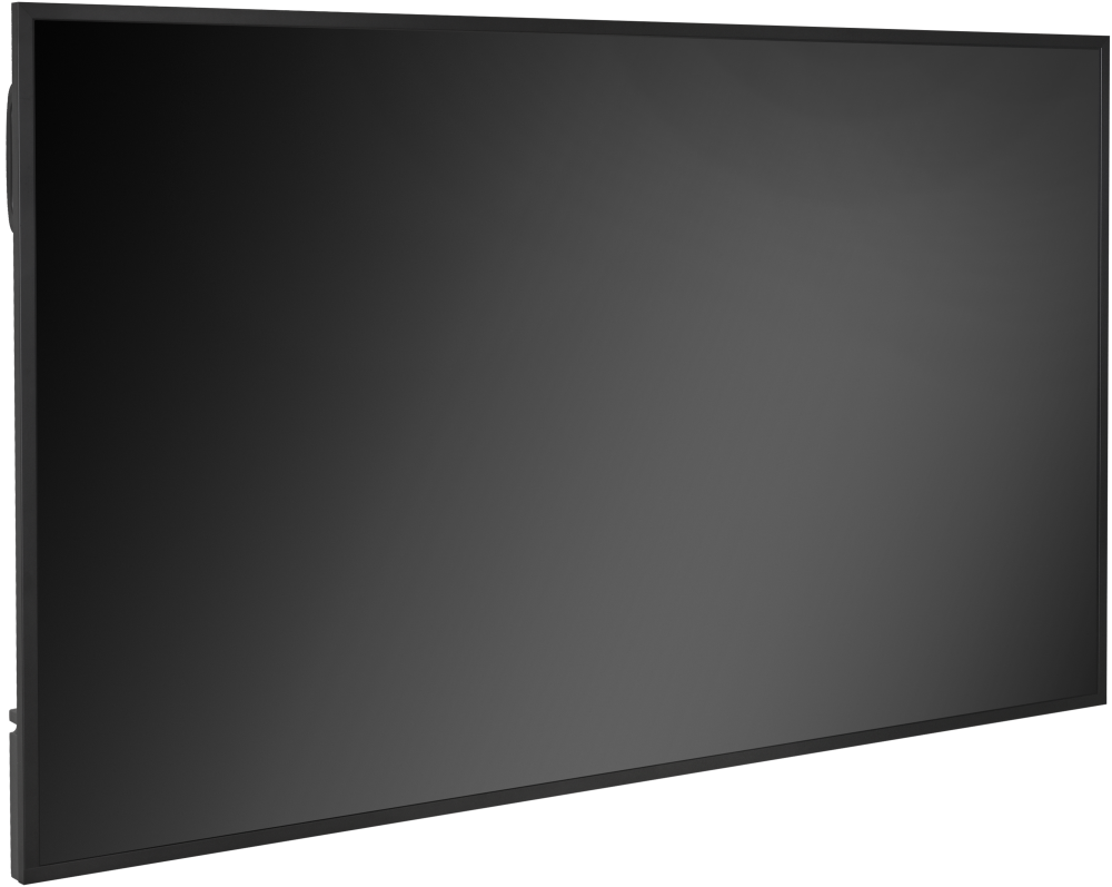 Legamaster Discover 3 Menu Screen by Add Vision, professional digital display showing menu interface with sleek design.
