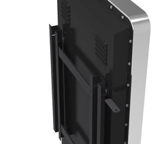 Add Vision wall-mounted outdoor PCAP touch screen display on white background, showcasing sleek, durable touchscreen technology.