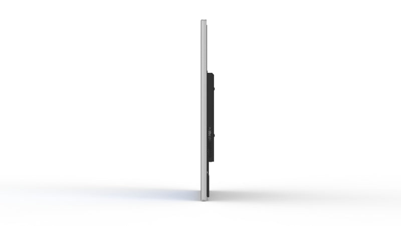 Slimline Pro advertising display by Add Vision on white background, showcasing sleek digital signage for marketing use.