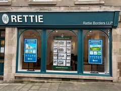 Add Vision Ultra High Brightness Window Display showcasing vibrant, illuminated advertising for retail storefronts.