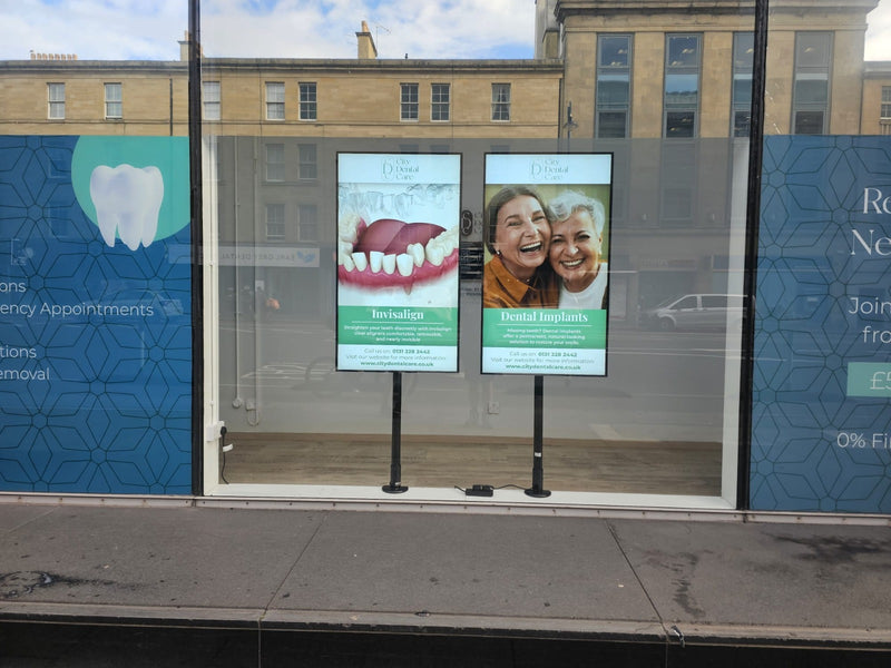 digital signage install