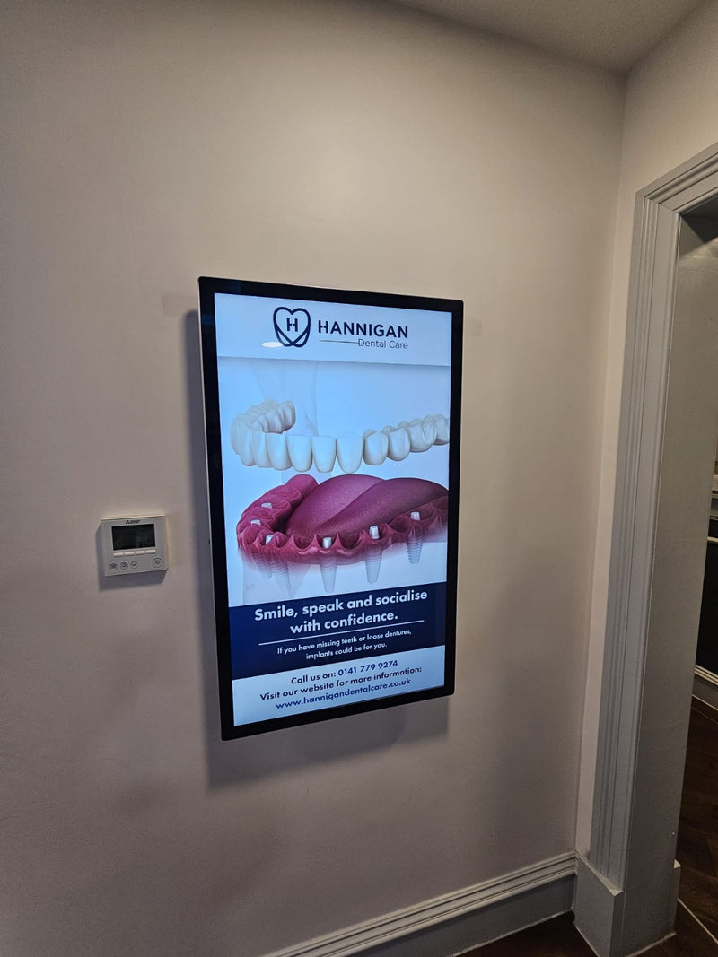 digital signage install